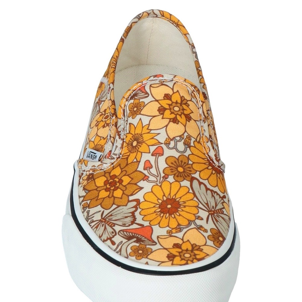 NEW - Trippy Floral Slip On Vans